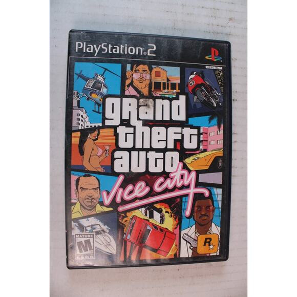 Sony Other - Grand Theft Auto Vice City (Sony Playstation 2, PS2) Authentic, tested/works